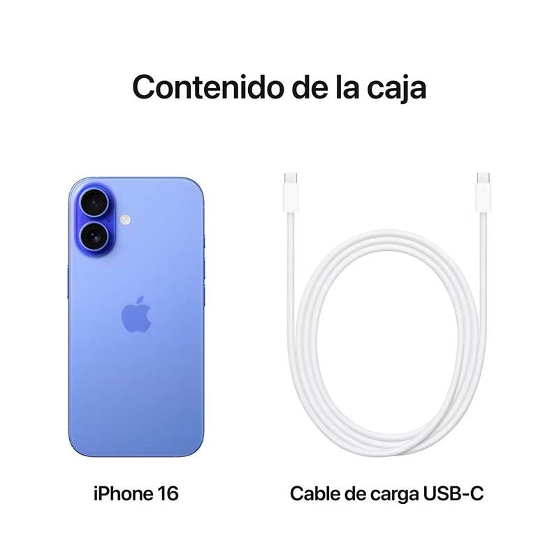 IPHONE 16 128GB AZUL