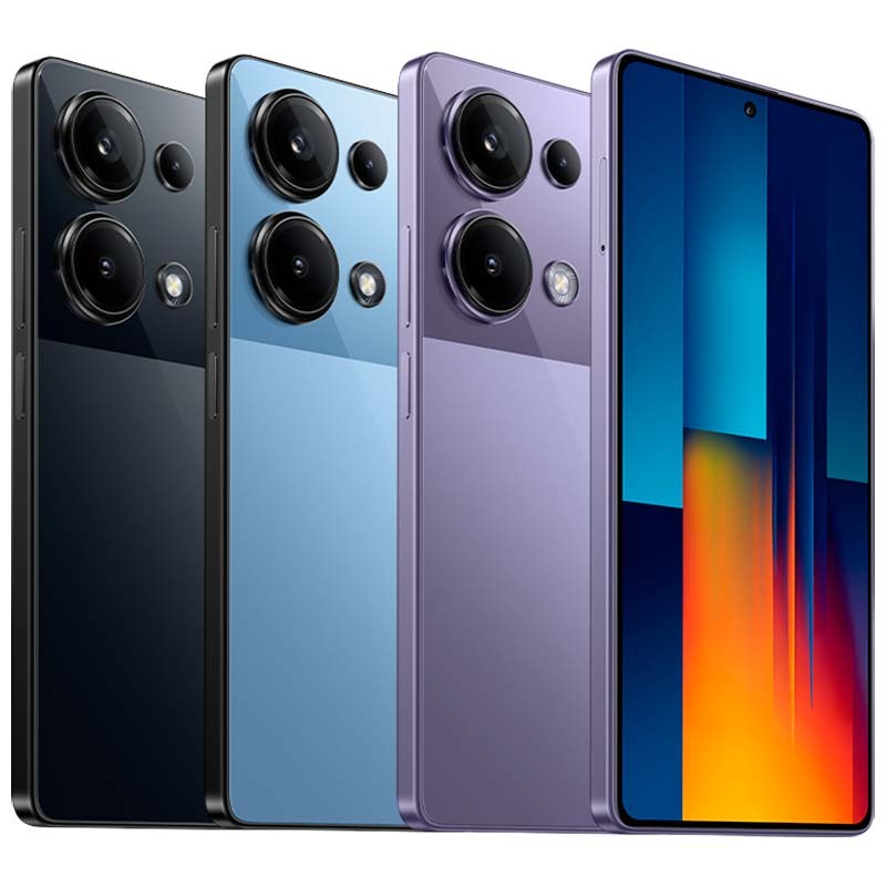 Xiaomi Poco M6 Pro 4G 12GB/512GB Negro 120Hz, 64 MP, 5000 mAh, Carga rápida de 67 W