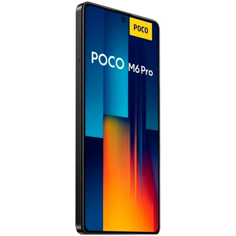 Xiaomi Poco M6 Pro 4G 12GB/512GB Negro 120Hz, 64 MP, 5000 mAh, Carga rápida de 67 W