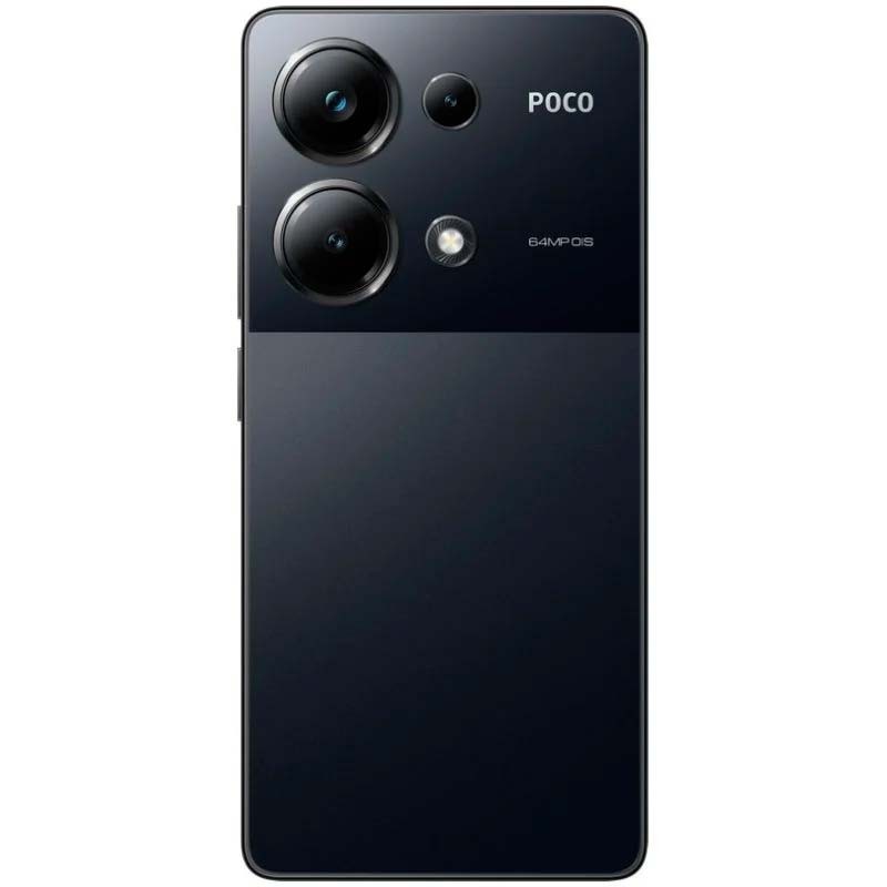 Xiaomi Poco M6 Pro 4G 12GB/512GB Negro 120Hz, 64 MP, 5000 mAh, Carga rápida de 67 W