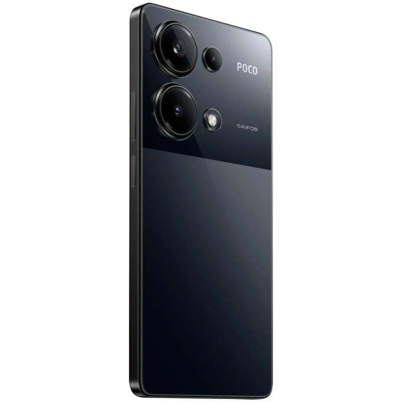 Xiaomi Poco M6 Pro 4G 12GB/512GB Negro 120Hz, 64 MP, 5000 mAh, Carga rápida de 67 W