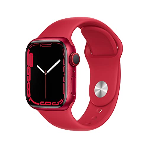 Apple Watch Series 7 (GPS + Cellular) - Red de 41 mm - Correa Deportiva (Product) Red - oasismovil