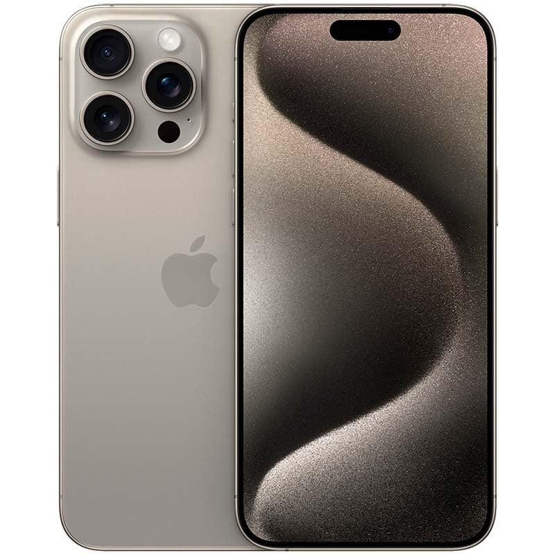 Apple iPhone 15 Pro Max 5G 256GB Titanio Natural - Teléfono móvil