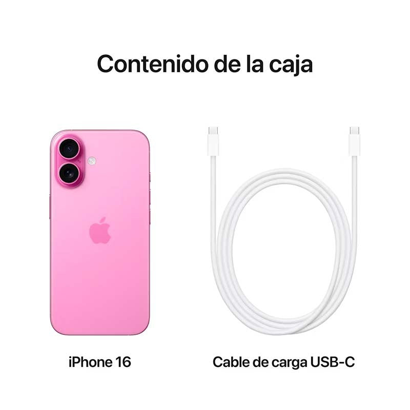 IPHONE 16 128GB ROSA