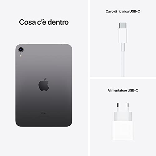 2021 Apple iPad mini (de 8,3 pulgadas con Wi-Fi, 64 GB) - (6.ª generación) - oasismovil