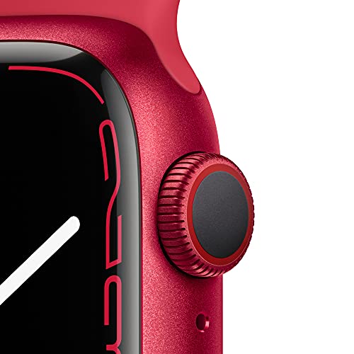 Apple Watch Series 7 (GPS + Cellular) - Red de 41 mm - Correa Deportiva (Product) Red - oasismovil