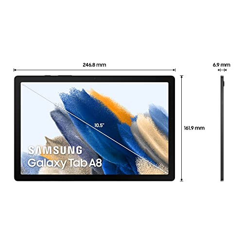 Samsung Galaxy Tab A8 - Tablet de 10.5”, 64GB, Wifi, Android, Color Gray (Versión Española) - oasismovil