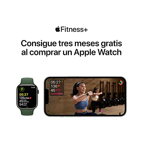 Apple Watch Series 7 (GPS + Cellular) - Red de 41 mm - Correa Deportiva (Product) Red - oasismovil